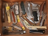 Group of collectible folding knives