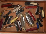 Group of collectible folding knives