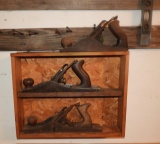 Group of collectible carpenters tools