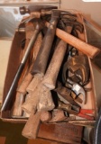 Group of collectible carpenter hammers