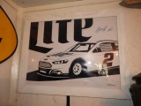 Nascar #2 Miller Light print, 22