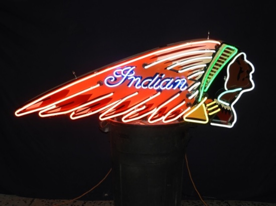 Indian neon sign, SST, new 21”T x 61”W