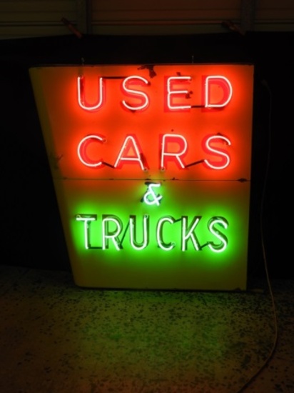 Ford Used Cars & Trucks SSP neon sign