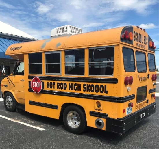 1992 Chevy School Bus   NO RESERVE