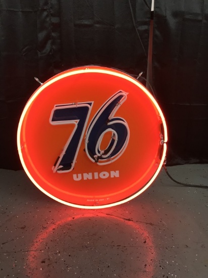Union 76 neon, 1961, SSP neon, 30"