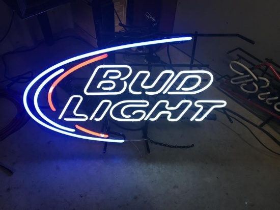 Bud Light neon, 30"x19"