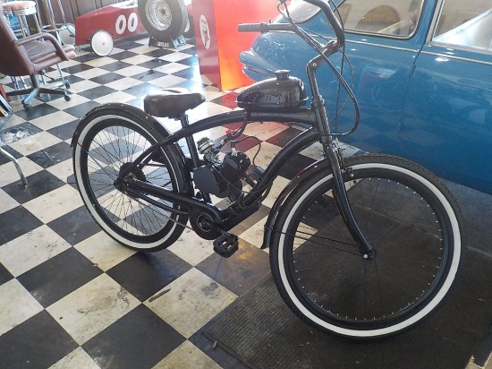 Gasoline powered bicycle