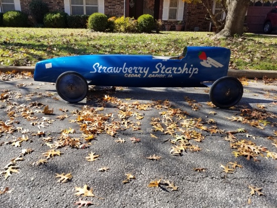Strawberry Starship soapbox car
