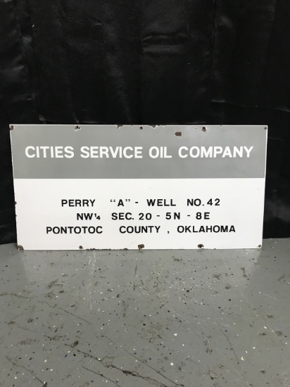 Cities Service Oil Company SSP, 36"x5"