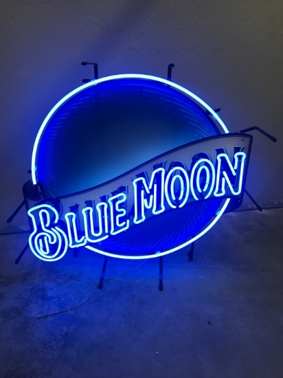 Blue Moon neon