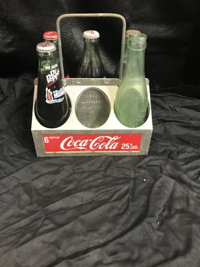Coca-Cola 6-pack holder w/ 5 803 bottles