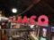 Texaco sign w/ individual light up letters