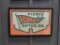 Framed Pierce Pennant Motor Oil cardboard sign