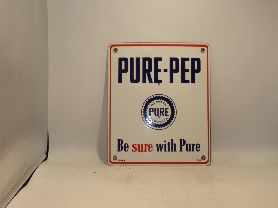 Pure pep w/ pure logo, be sure w/ pure