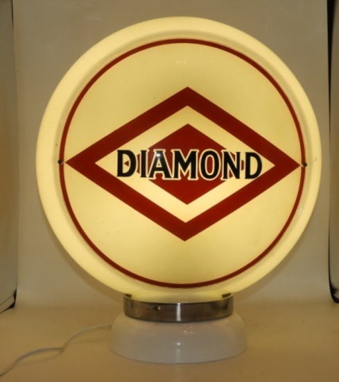 Diamond w/ diamond, 13 1/2”