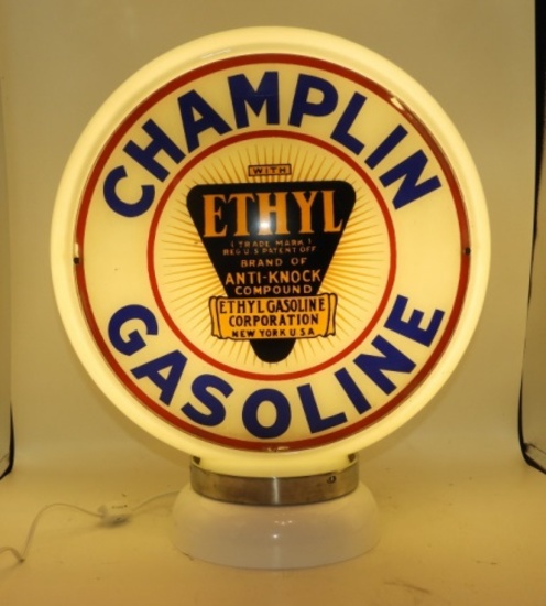 Champlin Ethyl Gasoline, 13 1/2"