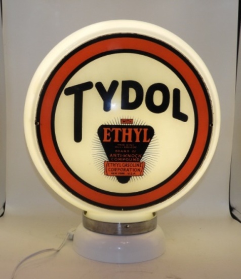 Tydol Ethyl, e g c logo, 13 1/2”