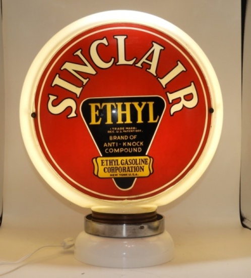 Sinclair Ethyl EGC logo, 13 1/2”