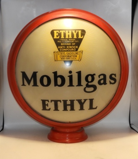 Mobile gas ethyl w/ EGG logo