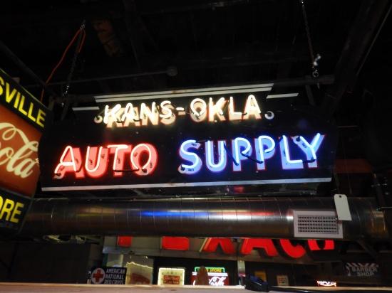 Kans-Okla. auto Supply DS neon
