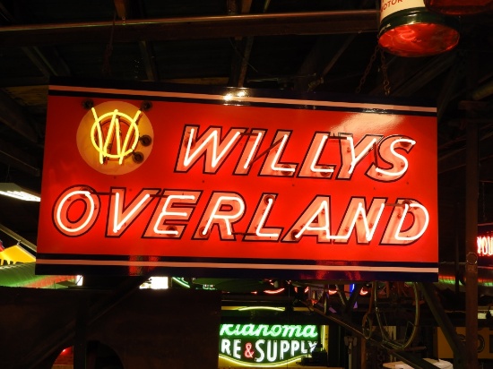 Willy's Overland neon, SSP face