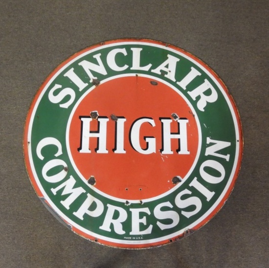 Sinclair "High Compression" SSP sign