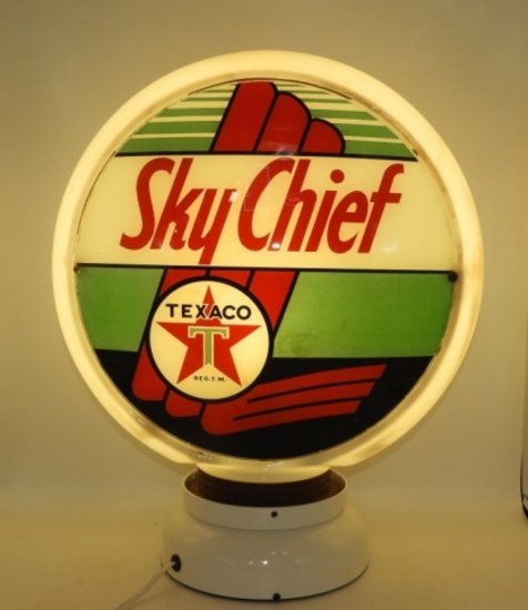 Texaco Sky Chief, 2 lenses, narrow glass body