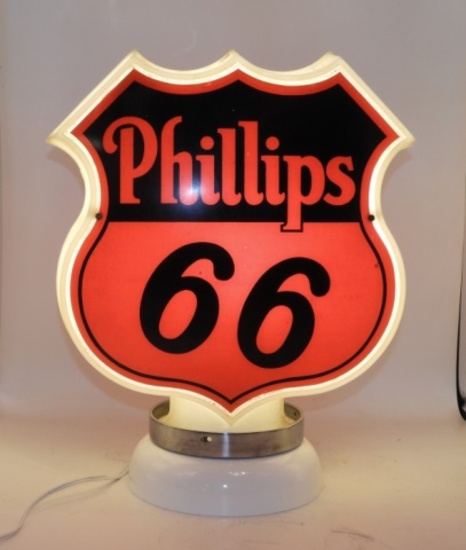 Phillips 66 three-piece plastic Shield shape