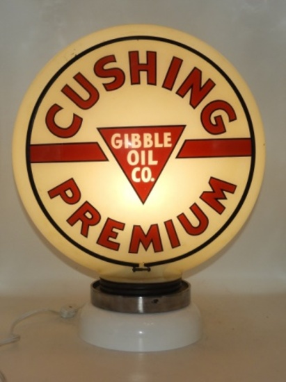 Cushing premium, Gibble oil company logo