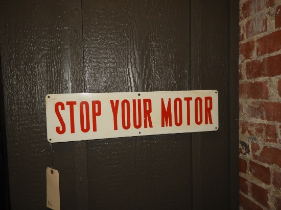 Stop Your Motor SST 23"x6"