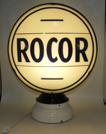 RoCor 15 1/2" globe, low profile metal body