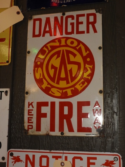 Union Gas System Danger, SSP, 11"x17"