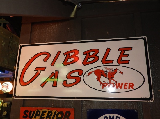 Gibble Gas Power Limited Edition sign