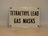 Tetraethyl lead gas masks