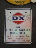 DX Pipeline sign, Tulsa OK, SST, 7