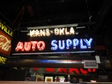 Kans-Okla. auto Supply DS neon