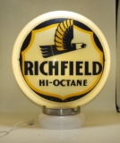 Richfield hi-octane w/ bird 13 1/2”