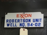 Exxon SSP lease sign, 12
