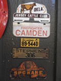 3 license plate toppers - Jersey Cattle Club, more