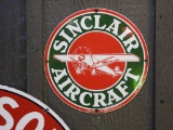 Decorator Sinclair aircraft pump plate SSP 11