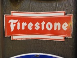 Firestone die cut rack sign, SST, 17