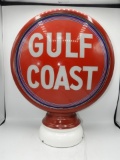 Gulf Coast red & blue globe
