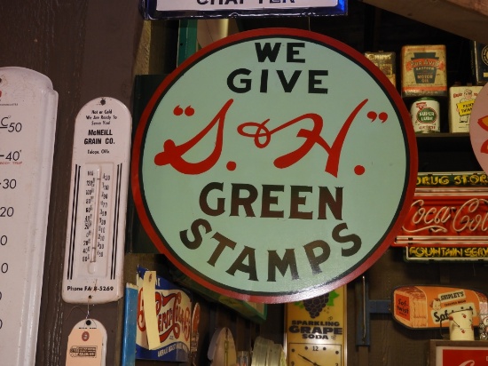 S&H Green Stamp completely restored DST flange