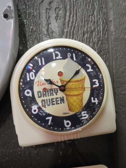 Time for Dairy Queen Clock, more