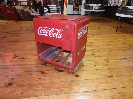 Drink Coca-Cola country store ice box