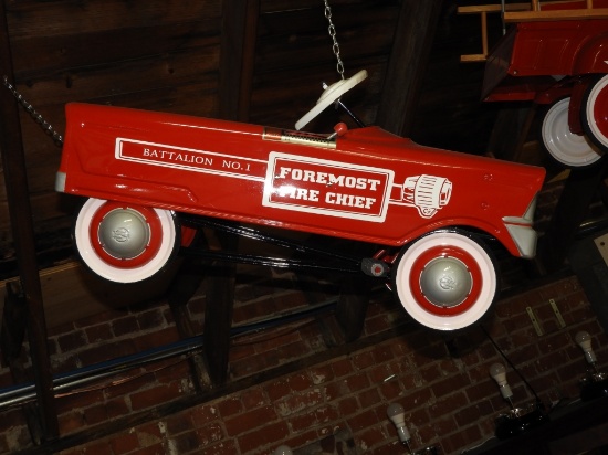 Foremost Fire Chief Battalion #1 pedal car