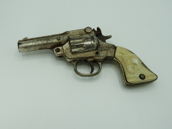 Child's cap gun pistol "Bang-O" 8"L