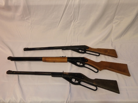 Daisy mdl 105B lever action BB gun, more