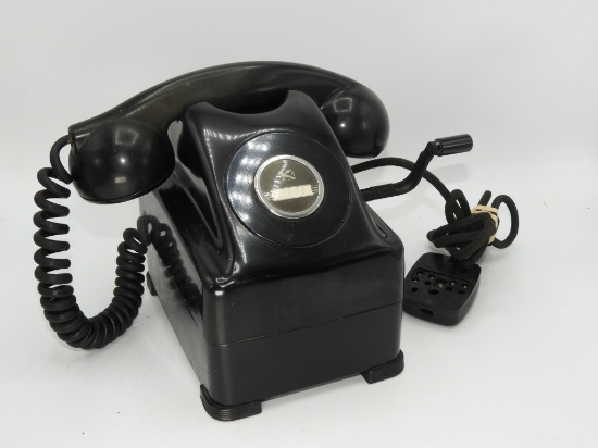 Vintage Kellogg hand crank phone