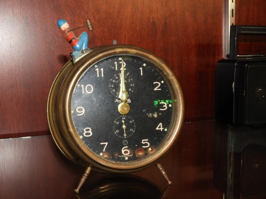 Forestville German action alarm clock